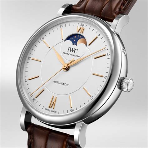 iwc lunar|iwc moon phase.